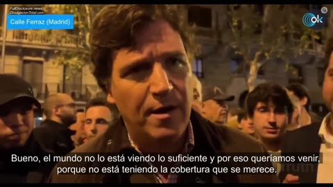 Tucker Carlson: The world isn't seeing what's happening in Spain