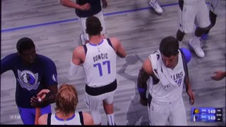 NBA2K: Indiana Pacers vs Dallas Mavericks (3OT-Buzzer Beater)