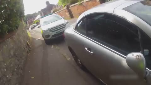 Officer Smashes Window To Save Dog Locked Inside Hot Car