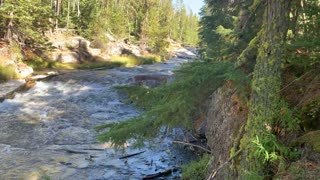 Central Oregon – Paulina Lake “Grand Loop” – Exploring Creek Area Above Paulina Falls