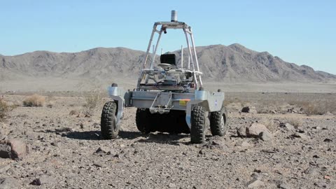 NASA Rover searches california desert for water to stimulate future Lunar missio