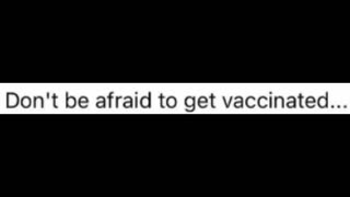 He said "Don't be afraid to get vaccinated". This surgeon ups dying from the vaccine.