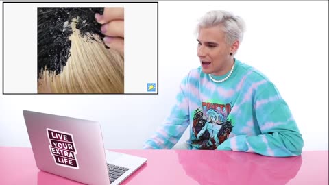 Reactions to TikTok Hair Styles Trending #HairHacks #TikTokHacks