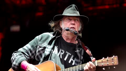 Neil Young's music gets pulled from Spotify