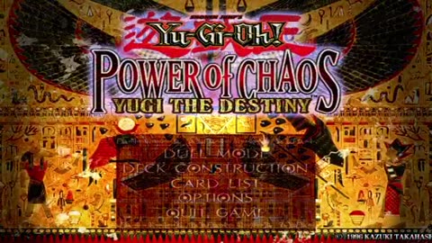 Yu Gi Oh! Power of Chaos YUGI THE DESTINY