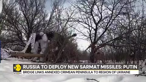 Russia-Ukraine War: Ukraine strikes key bridge between mainland and Crimea | English News | WION