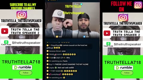 FINESSE TIRED OF BEING CALLED BROKE & DUSTY GOES IN ON DIAMOND304 "SO WHAT I ATE THAT TRICK PUSSY"