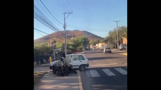 Operativo policial en Monte Patria