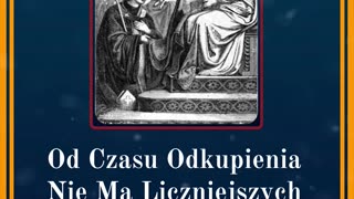 Od czasu Odkupienia niema liczniejszych objawień łaski Boskiej, jak za przyczyną Maryi. | 28 Styczeń