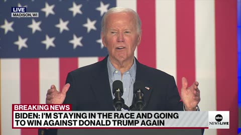 Biden_ 'Let's stand together, win this election and exile Donald Trump political