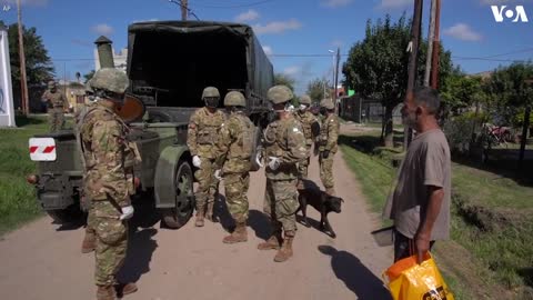 Army Helps Provide Services for Argentina's Poor