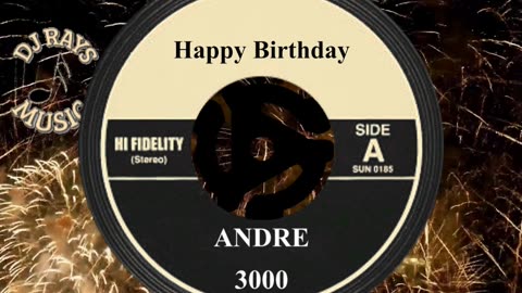 HAPPY BIRTHDAY ANDRE 3000 (Outkast)