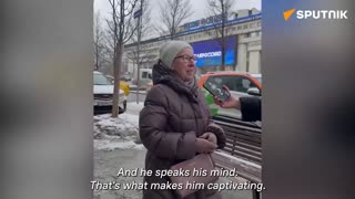 What do ordinary Russians think about Tucker Carlson?