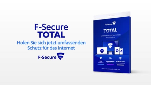 F-Secure TOTAL – Vollständige Sicherheit und Privatsphäre auf allen Geräten
