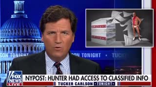 Hunter shared classified emails