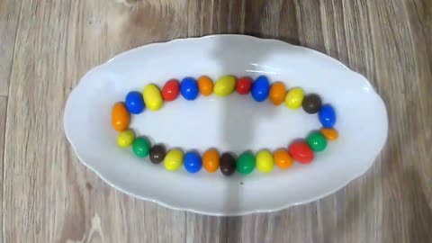 Satisfying ASMR Magic Rainbow Candy Mixing