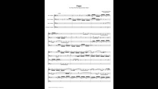 J.S. Bach - Well-Tempered Clavier: Part 1 - Fugue 09 (Trombone Quartet)