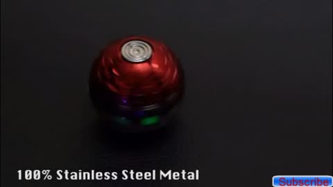 Amazing Video Cool Stress Ball Desk Toy Fidgets Spinner Toy Metal for Kids Adults 2022
