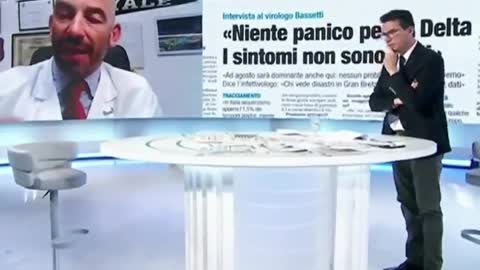 MATTEO BASSETTI: "LA VARIANTE DELTA E' POCO PIU' DI UN SEMPLICE RAFFREDDORE, MA SE SERVE PER FARE TERRORISMO E PER FAR VACCINARE LA GENTE, SONO IL PRIMO A METTERCI LA FACCIA". 💩