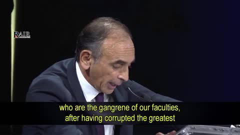 RAIR Exclusive (Part 2): Eric Zemmour's Speech That Led To Blasphemy Investigation