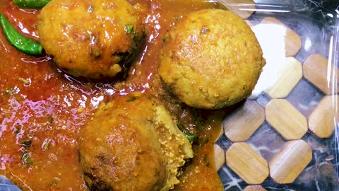 Quick & easy Fish Egg Curry Recipe I Fish Meatballs Recipe - Fish balls