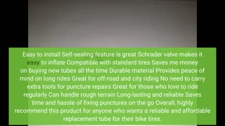 Customer Reviews: Schwinn Replacement Tube for Bike Tires, Schrader Valve, Self-Sealing and Sta...