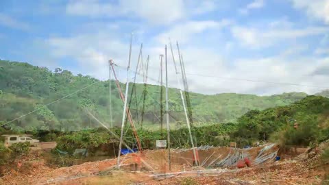 Construction of the Largest Wind Farm in Southeast Asia