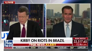 Cavuto got the Murdoch memo making the similarities between January 6 and the riots in Brazil