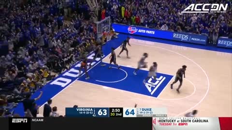 Virginia vs. Duke Condensed Game | 2021-22 ACC Men’s Basketball