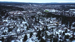 San Francisco Mountains - Flagstaff, AZ | Snowy Mountains & LoFi Music (4K)