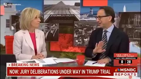 MSNBC legal analyst has orgasm on live TV while discussing Judge in Trump trial