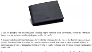 What exactly IS a cryptocurrency wallet?