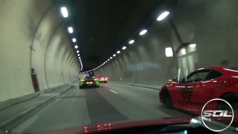 SUPERCAR CONVOY: LOUDEST IN THE WORLD!
