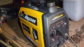 Maxpeedingrods MXR 3500 WATT Inverter generator unbox walk around and first start.