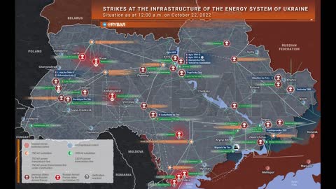 Kiev regime power infrastructure hits at 12:00, 22.10.22