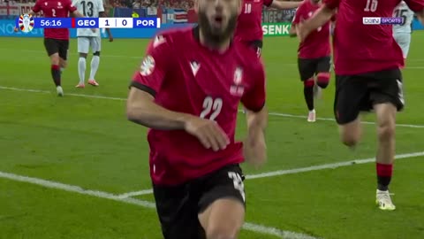 Georgia 2 Portugal 0 - Highlights