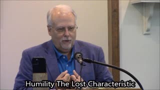 Humility, The Lost Characteristic