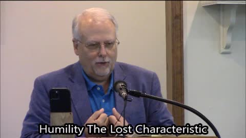 Humility, The Lost Characteristic