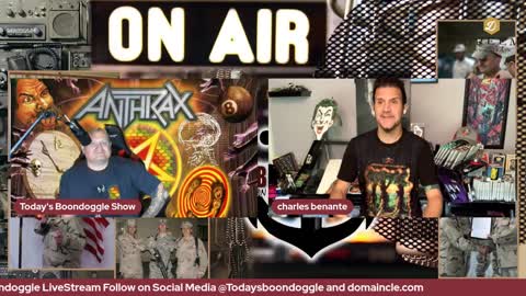 #130 Today's Boondoggle- with Charlie Benante of Anthrax