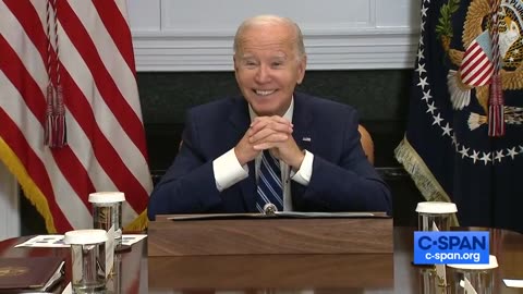 Biden Flashes Massive Smile