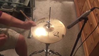 13" Zildjian A Custom Hi Hat Cymbals