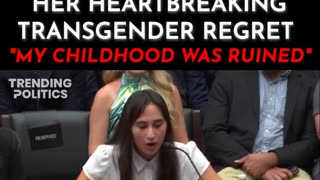 They must be held accountable! Woman Breaks Down in Tears While Telling Her Heartbreaking Transgender. my childhood was ruined. End the nazi eugenics program