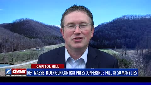 Rep. Massie: Gun control press conference ‘full of so many lies’