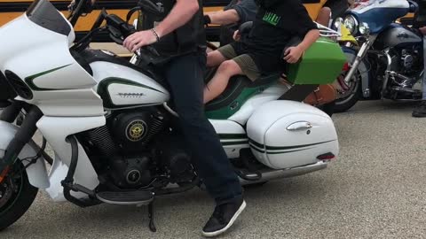 Inspirational Bikers Pick Up Boy Being Bullied at School