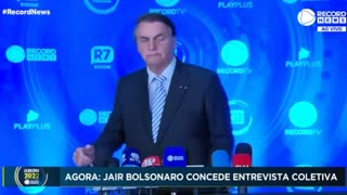Bolsonaro Na Record News 23/10/2022