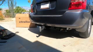 2003 Toyota Highlander Curt Trailer Hitch mounting