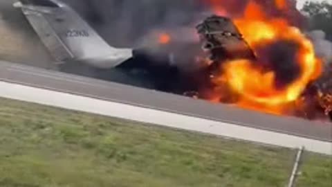 Jet Crash On I-75 in Naples, Florida