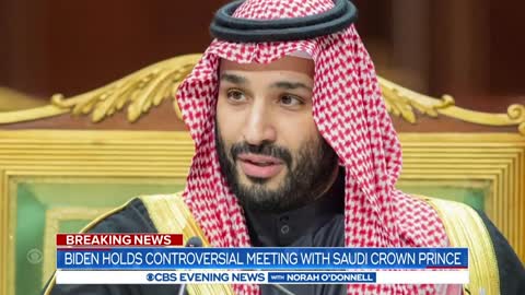 Biden holds controversial meeting with Saudi crown prince