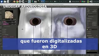 Reconstruyen el rostro de una indígena de 1.600 años en Uruguay