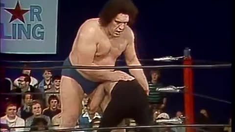 Andre the Giant vs Dave Nevins & Angel Rivera